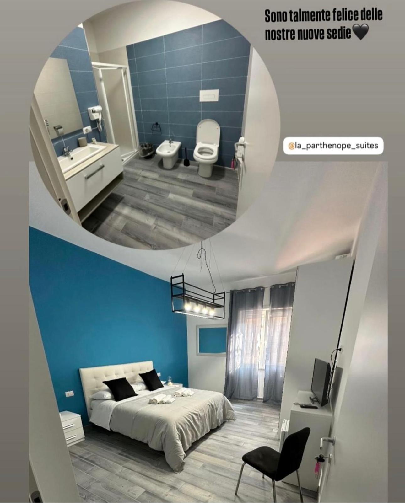 La Parthenope Suites Portici Luaran gambar